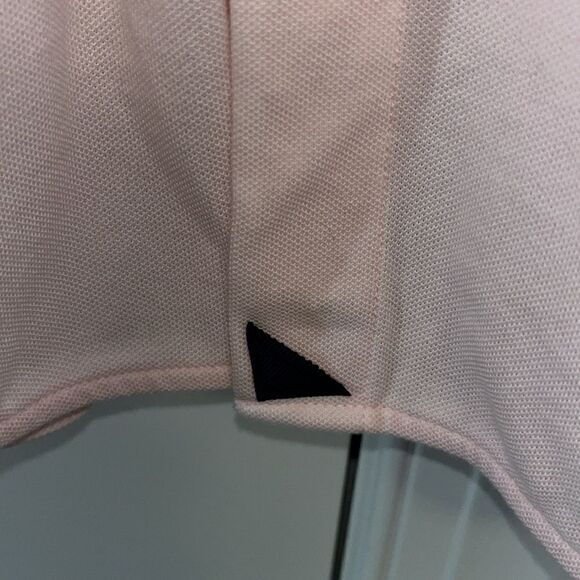 UNTUCKit Polo LS button down Pink Golf Shirt 100% Cotton Mercurey Swept Collar - Picture 3 of 5